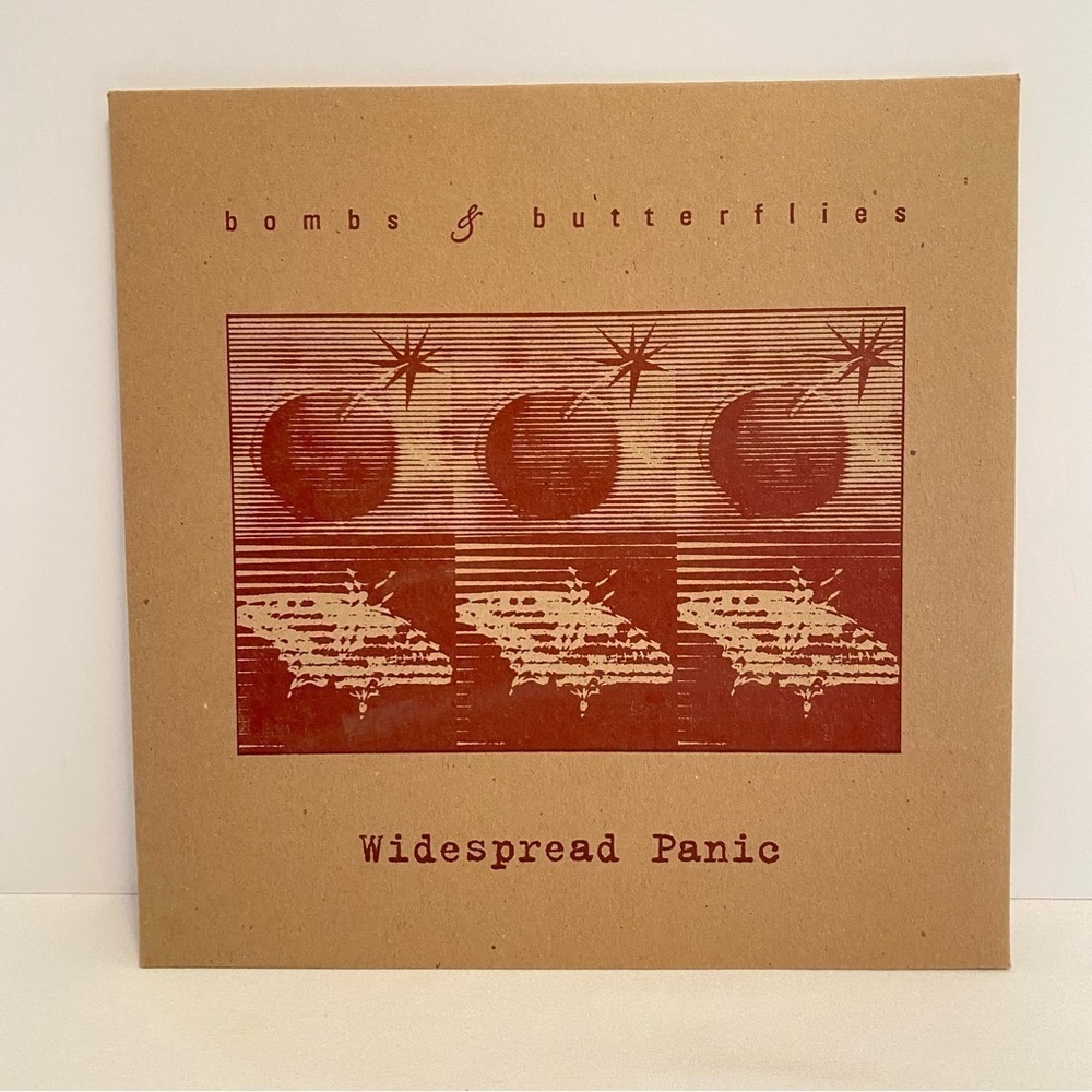 Widespread Panic RARE Bombs & Butterflies Vinyl LP #1395 Limited Edition UNUSED